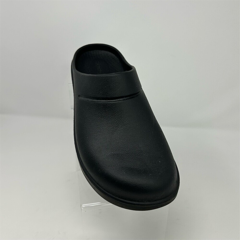 OOFOS OOcloog Recovery Clog Unisex Slip-On Comfort Shoes Black W8 M6 (EU 39) - Picture 2 of 10